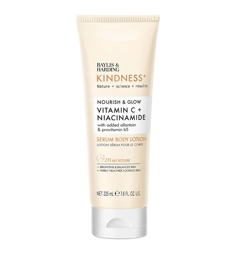 Baylis & Harding Baylis & Harding Kindness+ Vitamin C & Niacinamide Nourish Glow Serum Body Lotion 225ml