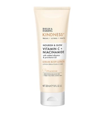 Baylis & Harding Baylis & Harding Kindness+ Vitamin C & Niacinamide Nourish Glow Serum Body Lotion 225ml