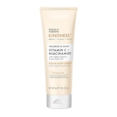 Baylis & Harding Baylis & Harding Kindness+ Vitamin C & Niacinamide Nourish Glow Serum Body Lotion 225ml
