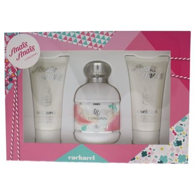 Cacharel Cacharel AnaÃ¯s AnaÃ¯s L'Original Gift Set 100ml EDT + 2 x 50ml Body Lotion