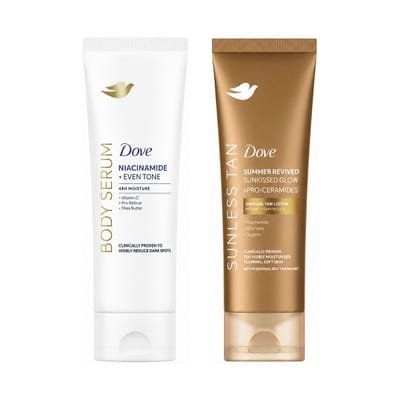 Dove Dove Body Lotion And Tanning Bundle