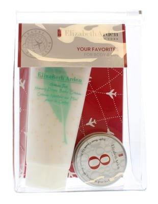 Elizabeth Arden Elizabeth Arden Green Tea Gift Set 100ml Green Tea Honey Drops Body Cream + 8hr Cream lip Protectant in Tin 13ml