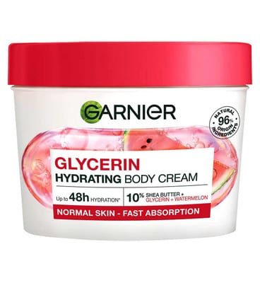 Garnier Garnier Glycerin Hydrating Body Cream, 380Ml Br/>