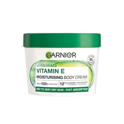 Garnier Garnier Vitamin E Moisturising Body Cream, 380Ml Br/>