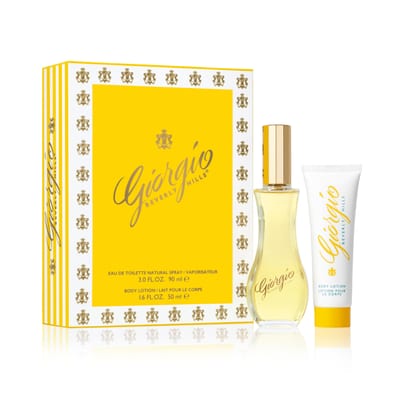 Giorgio Beverly Hills Giorgio Beverly Hills Yellow 2 Piece Gift Set: Eau De Parfum 90ml - Body Lotion 50ml