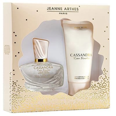 Jeanne Arthes Jeanne Arthes Cassandra Roses Blanches Gift Set 100ml EDP + 100ml Body Lotion