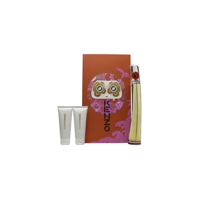 Kenzo Kenzo Flower by Kenzo L'Absolue Gift Set 100ml EDP + 10ml EDP + 75ml Body Lotion