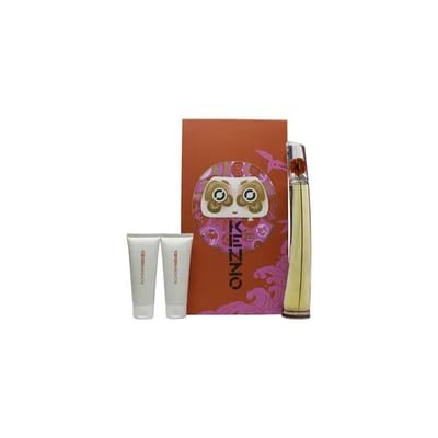 Kenzo Kenzo Flower by Kenzo L'Absolue Gift Set 100ml EDP + 10ml EDP + 75ml Body Lotion