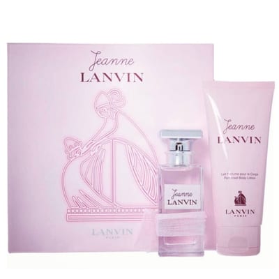 Lanvin Lanvin Jeanne 2 Piece Gift Set: Eau de Parfum 50ml - Body Lotion 100ml