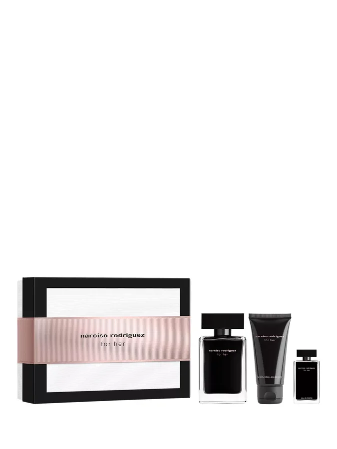 Narciso Rodriguez Narciso Rodriguez for Her Gift Set 50ml EDT + 50ml Body Lotion +7.5ml EDT