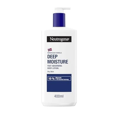 Neutrogena Neutrogena Norwegian Formula Deep Moisture Fast Absorbing Body Lotion 400ml