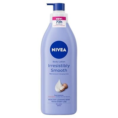 Nivea Nivea Irresistibly Smooth Body Lotion For Dry Skin, 400ml