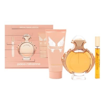 Paco Rabanne Paco Rabanne Olympea Gift Set 80ml EDP + 100ml Body Lotion + 10ml EDP Travel Spray