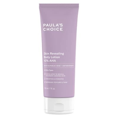 PAULA'S CHOICE PAULA'S CHOICE Paula’s Choice Skin Revealing 10% AHA Body Exfoliant - Body Scrub - Moisturizing & Firming Body Cream - Eliminates Keratosis Pilaris - Anti-Aging Lotion - with Glycolic Acid - All Skin Types