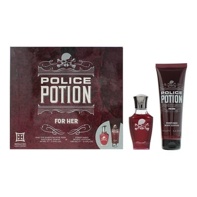 Police Police Potion For Her Piece Gift Set: Eau De Parfum 30ml - Body Lotion 100ml
