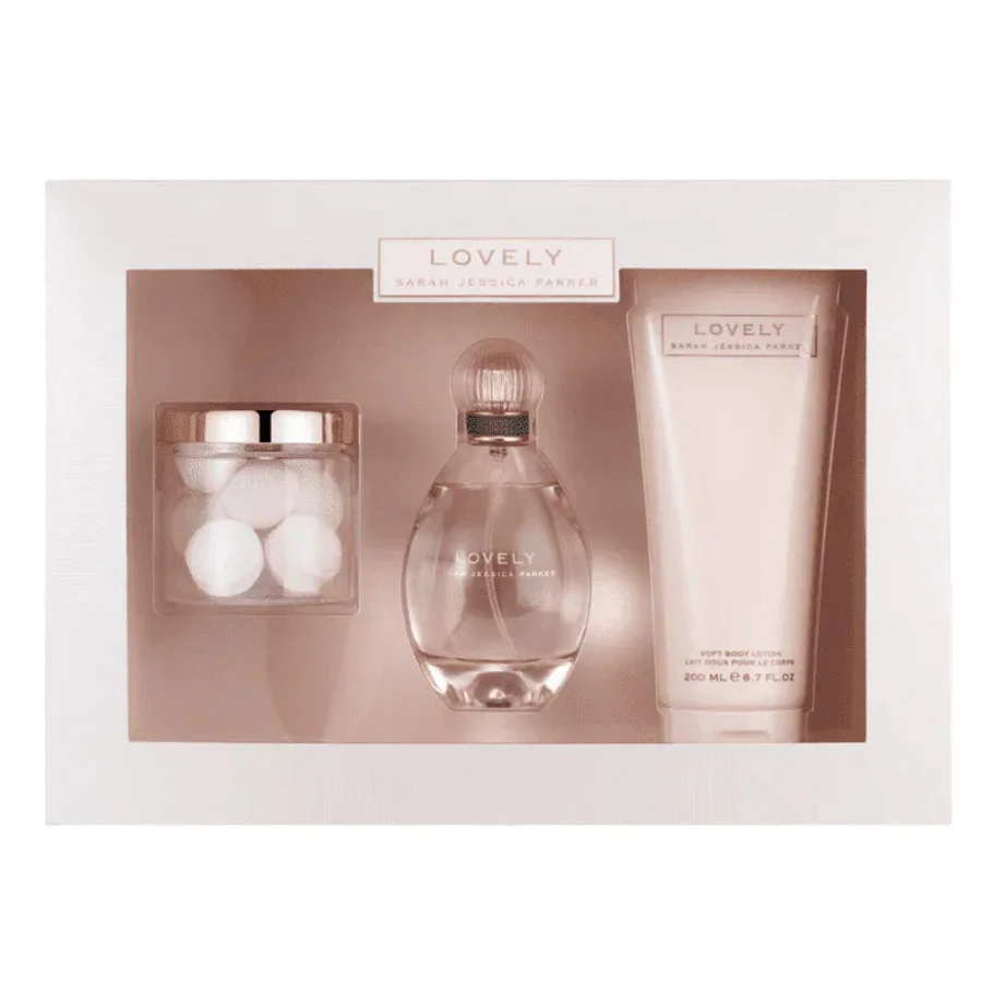 Sarah Jessica Parker Sarah Jessica Parker Lovely Gift Set 100ml EDP + 200ml Body Lotion + 100g Bath Pearls