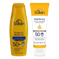 Soltan Soltan Protect & Moisturise Face Body Lotion Duo – Spf50