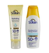 Soltan Soltan Sensitive Face & Body Lotion Duo – Spf50+
