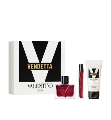 Valentino Valentino Vendetta Donna Eau De Parfum Holiday Gift Set 50Ml And 10Ml Body Lotion