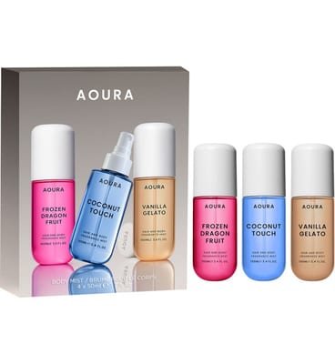 Aurora Aurora Aoura Hair & Body Mist Trio Set