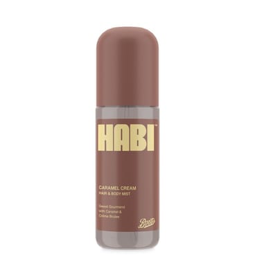 Boots Boots Habi Hair & Body Mist Caramel Cream 150Ml