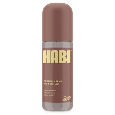 Boots Boots Habi Hair & Body Mist Caramel Cream 150Ml