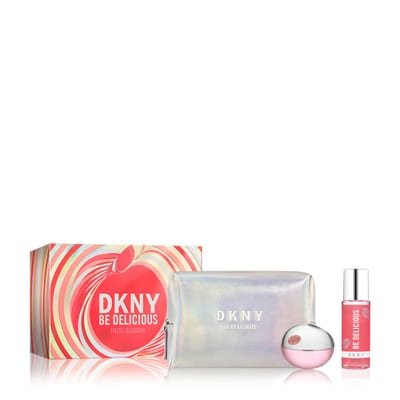 DKNY DKNY Be Delicious Fresh Blossom Gift Set 100ml EDP + 125ml Body Mist + Pouch