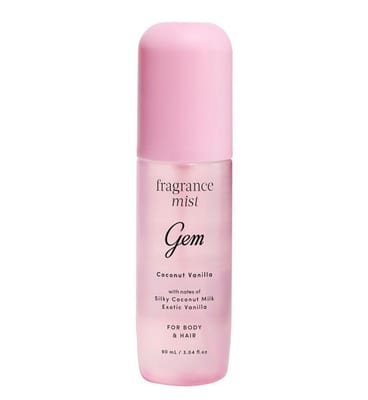 GEM Gem Fragrance Body Mist Coconut Vanilla 90ml