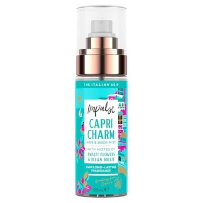 Impulse Impulse Capri Charm Hair & Body Mist Italian Edit Collection 100ml