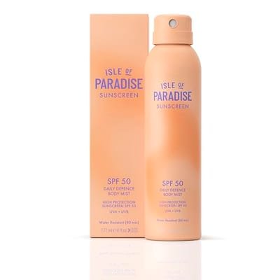 Isle of Paradise Isle Of Paradise Sunscreen Spf50 Daily Defence Body Mist 177ml