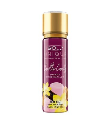 So...? So...? So…? Unique Vanilla Candy Body Mist 150ml