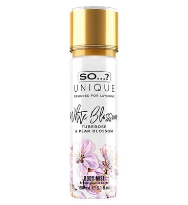 So...? So...? Unique White Blossom Body Mist 150ml