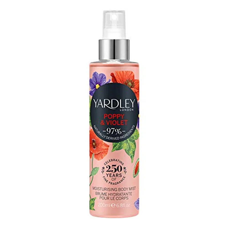 Yardley London Yardley London Poppy and Violet Body Mist 200ml
