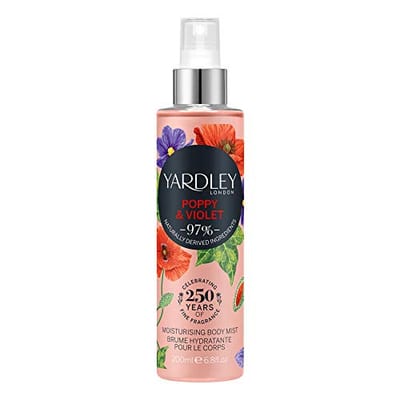 Yardley London Yardley London Poppy and Violet Body Mist 200ml
