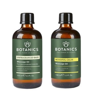 Botanics Botanics Massage & Body Oil Mandarin Unfragranced Duo