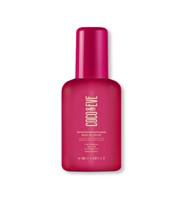 Coco & Eve Coco & Eve Sunny Honey Tan Boosting Anti Aging Body Oil Spf50 150ml