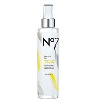 NO7 No7 Beautiful Skin Pampering Dry Body Oil, 30ml