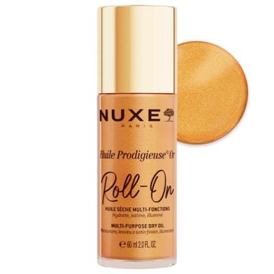 NUXE NUXE Huile Prodigieuse Gold Shimmer Roll-On Body Oil 60ml