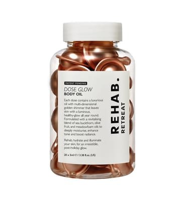 REHAB. REHAB. Retreat Dose Glow Body Oil, 5ml