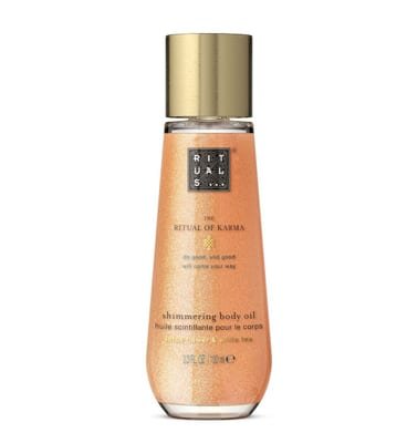 Rituals Rituals The Ritual Of Karma Shimmering Body Oil Lotus Flower & White Tea 100ml