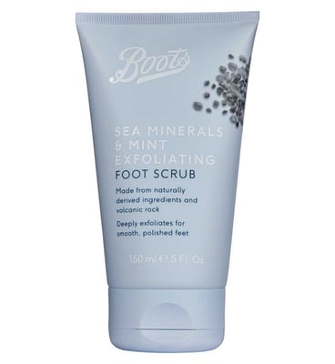 Boots Boots Sea Minerals & Mint Exfoliating Foot Scrub 150Ml