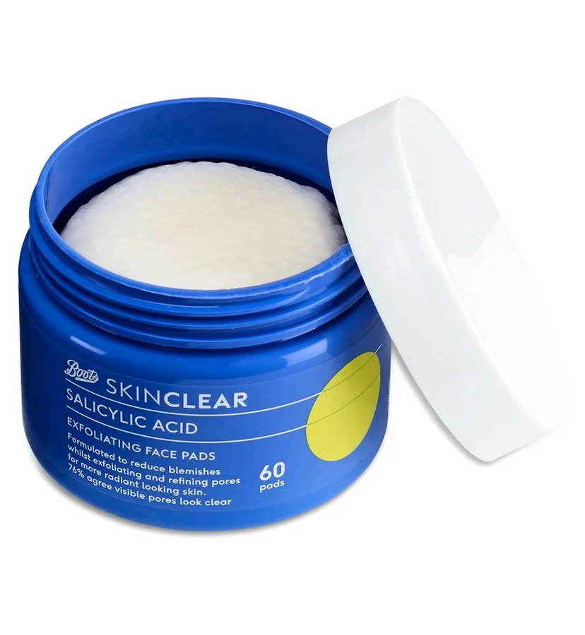 Boots Boots Skin Clear With Salicylic Acid Exfoliating Face Pads 60S