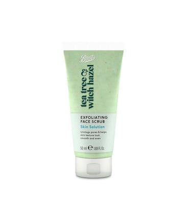 Boots Boots Tea Tree & Witch Hazel Exfoliating Face Scrub 50Ml