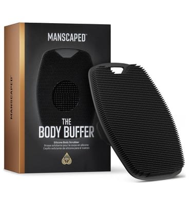 Manscaped Manscaped The Body Buffer Silicone Men's Shower Scrubber, Exfoliating Skincare Brush