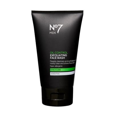 NO7 No7 Men Oil Control Exfoliating Face Wash 150ml