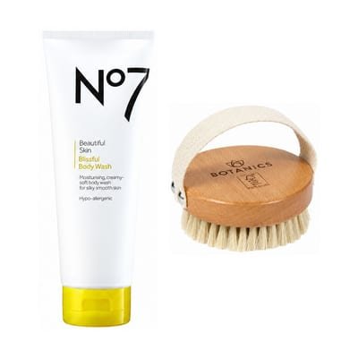 NO7 No7 X Botanics Body Scrub Bundle
