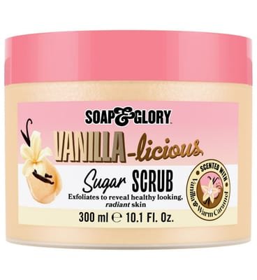Soap & Glory Soap & Glory Vanilla-Licious Sugar Body Scrub 300Ml Br/>