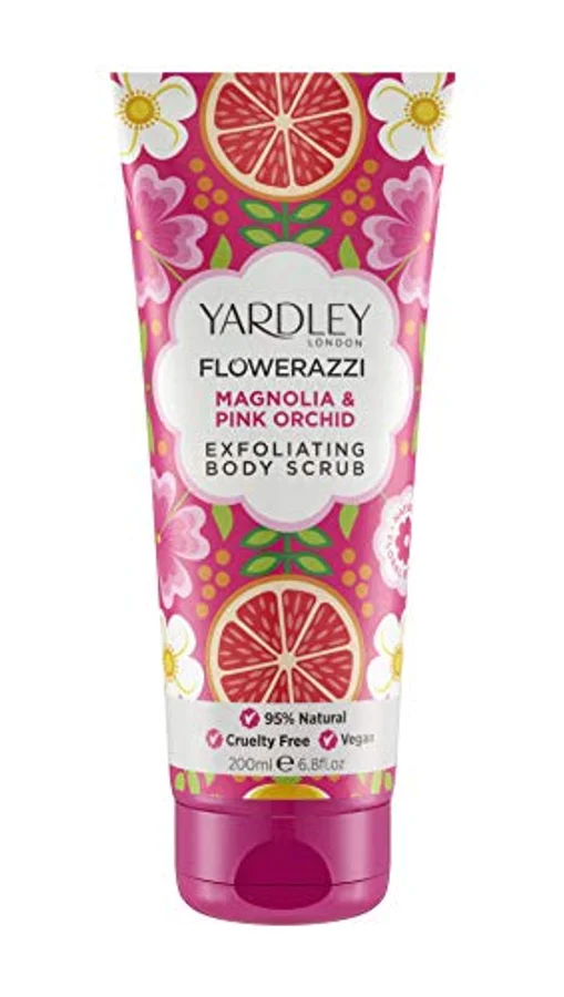 Yardley London Yardley London Flowerazzi Magnolia and Pink Orchid Exfoliating Body Scrub