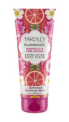 Yardley London Yardley London Flowerazzi Magnolia and Pink Orchid Exfoliating Body Scrub