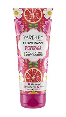 Yardley London Yardley London Flowerazzi Magnolia and Pink Orchid Exfoliating Body Scrub